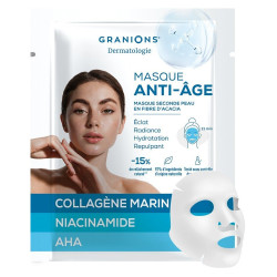 Granions Masque anti-âge seconde peau 1 unité