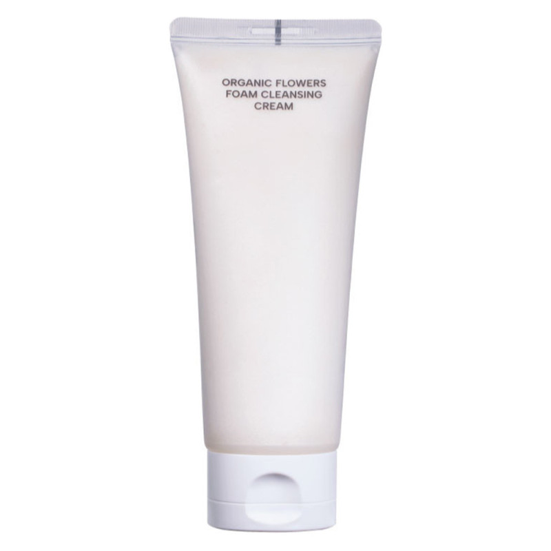 Whamisa Crème nettoyante moussante aux fleurs bio fermentées 150ml