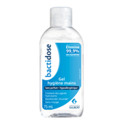 Gilbert Bactidose Gel hydroalcoolique mains 75ml
