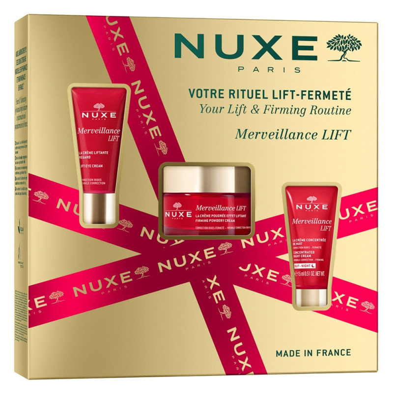 Nuxe Coffret Noël Merveillance Lift Rituel lift-fermeté