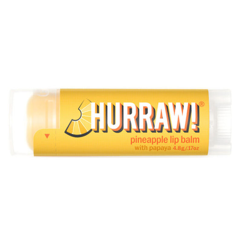 Hurraw! Baume à lèvres papaye ananas 4,8gr