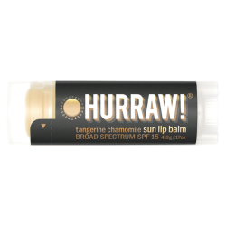 Hurraw! Baume à lèvres solaire SPF15 - 4,8gr
