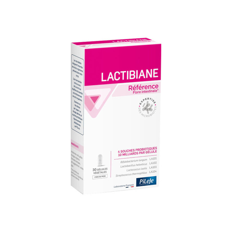 Pileje Lactibiane Référence 30 gélules