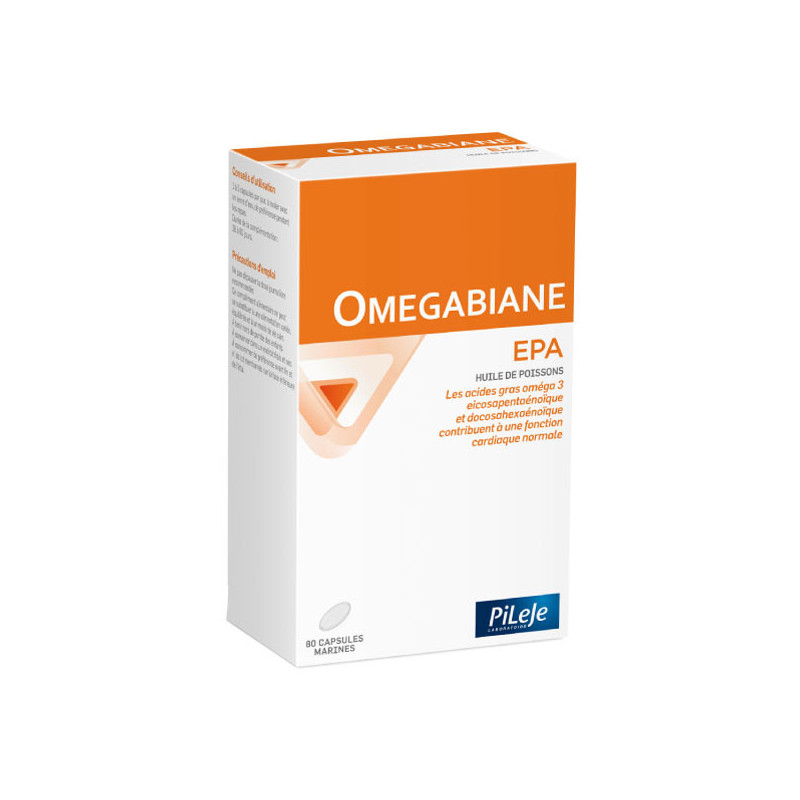 Pileje Omegabiane EPA 80 capsules