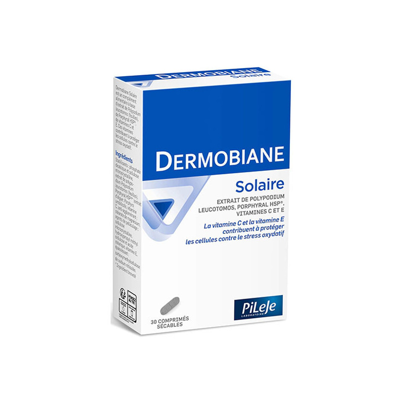Pileje Dermobiane solaire 30 comprimés
