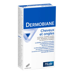 Pileje Dermobiane Cheveux & Ongles 40 gélules