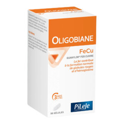 Pileje Oligobiane FeCu 90 gélules