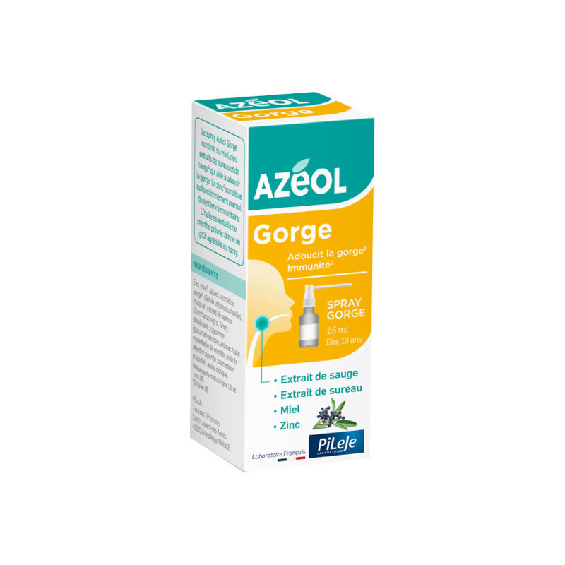 Pileje Azeol Spray gorge 15ml