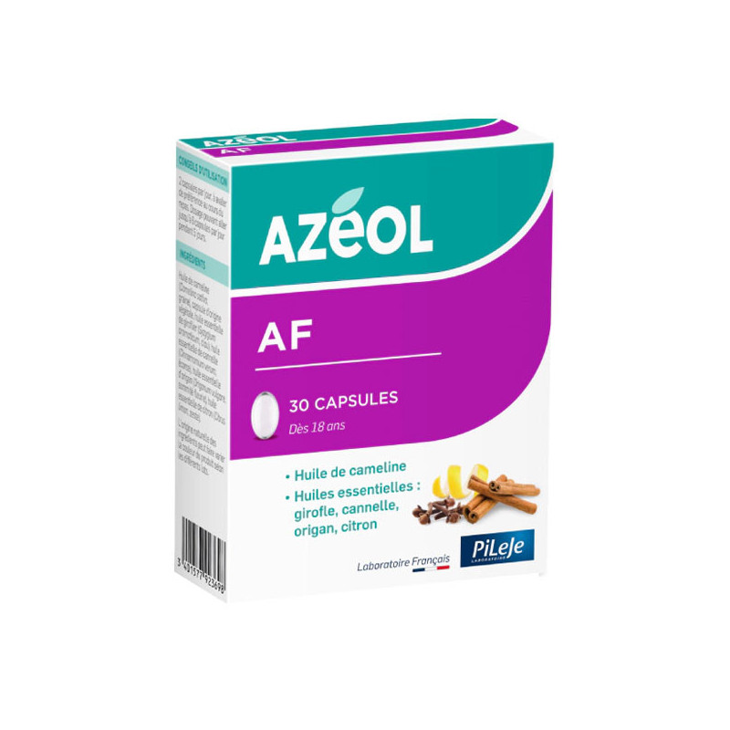 Pileje Azéol AF 30 capsules