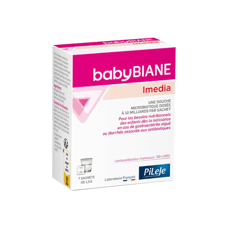 Pileje Babybiane Imedia 7 sachets de 1.5gr