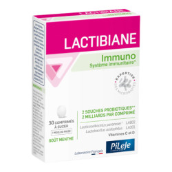 Pileje Lactibiane Immuno 30 comprimés à sucer