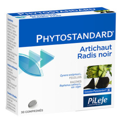 Pileje Phytostandard Artichaut Radis Noir 30 comprimés
