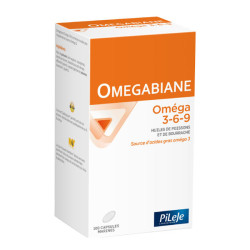 Pileje Omegabiane Oméga 3-6-9  100 capsules marines