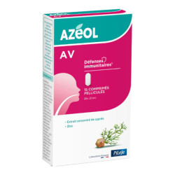 Pileje Azéol AV 15 comprimés pelliculés