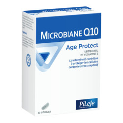 Pileje Microbiane Q10 Age protect 30 gélules