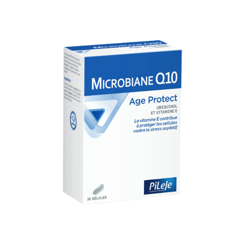 Pileje Microbiane Q10 Age protect 30 gélules