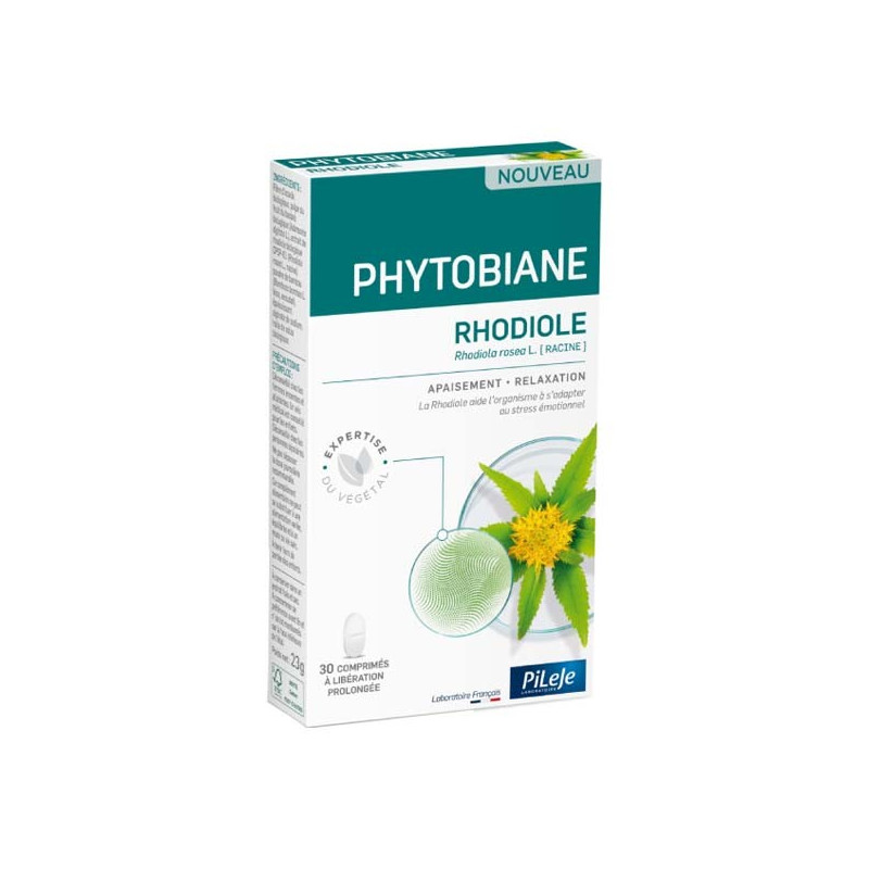 Pileje Phytobiane Rhodiole 30 comprimés