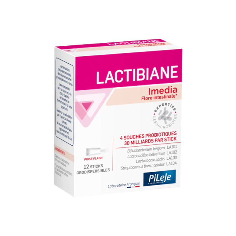 Pileje Lactibiane Imedia 12 sticks orodispersibles