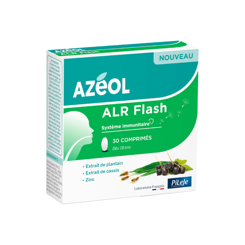 Pileje Azéol ALR Flash 30 comprimés