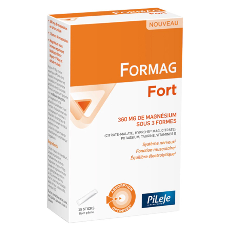 Pileje Formag Fort goût pêche 15 sticks