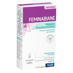 Pileje Feminabiane Règles douloureuses 45 comprimés