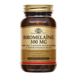 Solgar Bromélaïne 300mg 60 gélules végétales