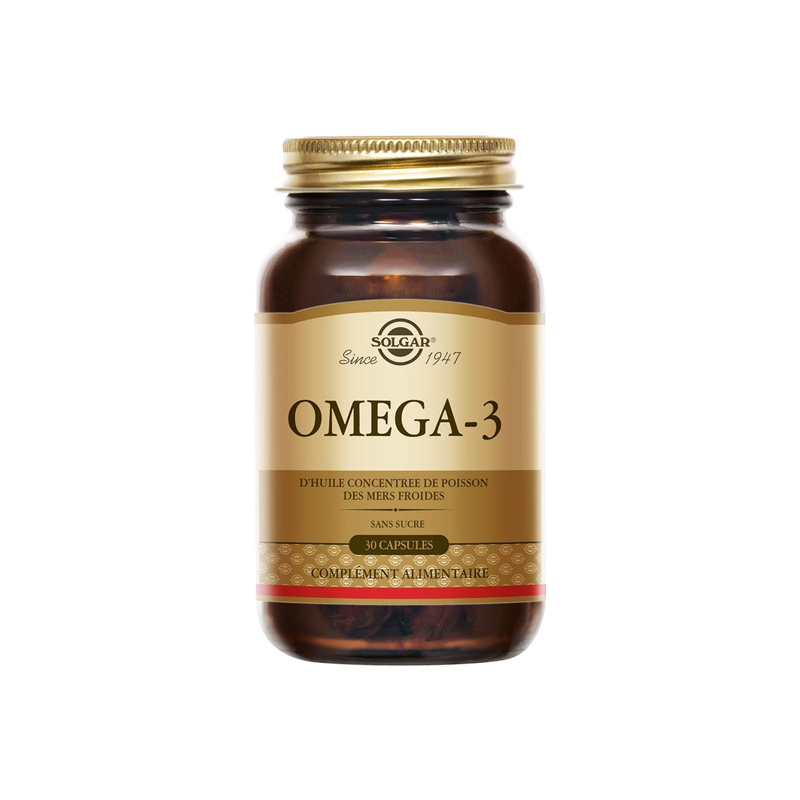 Solgar Oméga-3 cardiovasculaire 30 capsules