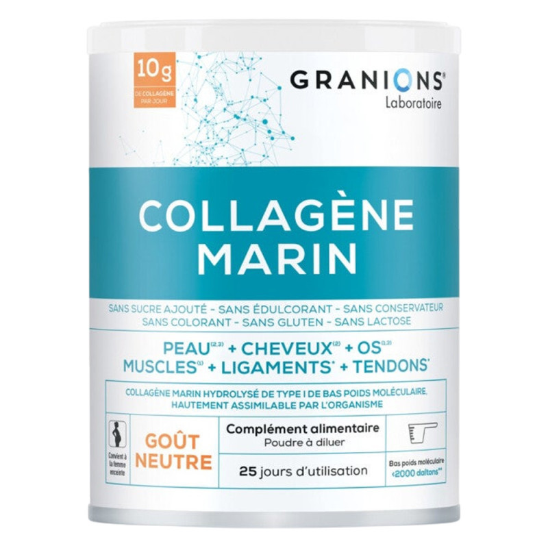 Granions Collagène Marin type 1 goût neutre 258gr
