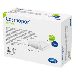 Hartmann Cosmopor Silicone 7,2 x 5 cm 10 pièces