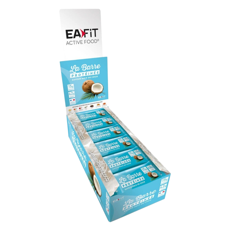 Eafit La Barre protéinée noix de coco 24 x 46gr