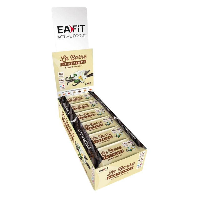 Eafit La Barre protéinée vanille 24 x 46gr