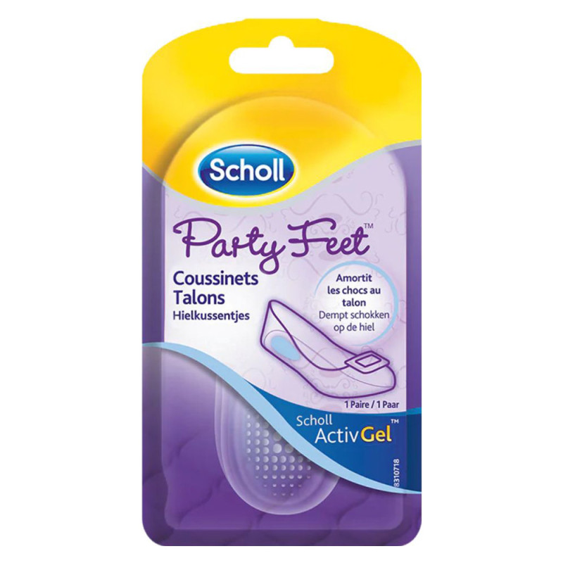 Scholl Party Feet Coussinets talons 1 paire