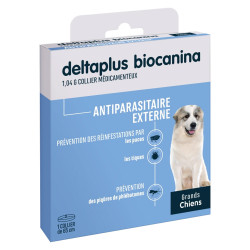 Biocanina Deltaplus 1,04G Collier Médicamenteux de 65cm pour Grands chiens