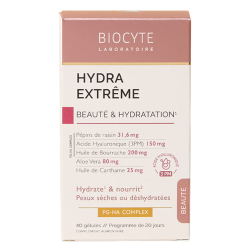 Biocyte Hydra Extrême Beauté & Hydratation 40 gélules