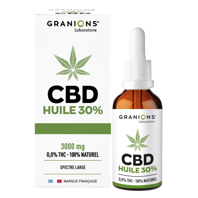 Granions Huile CBD 30% 3000mg 10ml