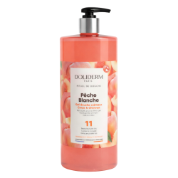 Doliderm Gel douche crémeux Pêche Blanche 11 - 1L