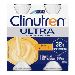 Clinutren Ultra boisson saveur vanille 4x200ml