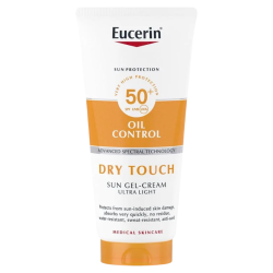 Eucerin Sun Oil Control gel-crème toucher sec spf 50+ 200ml