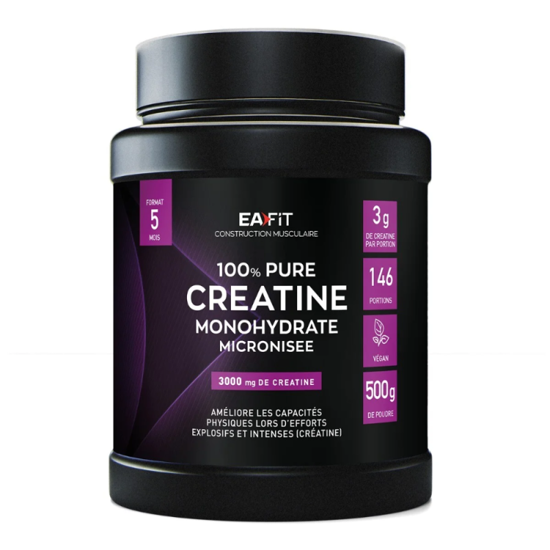 Eafit Pure Créatine 500g poudre