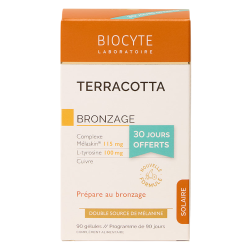 Biocyte Pack Terracotta Bronzage 90 gélules