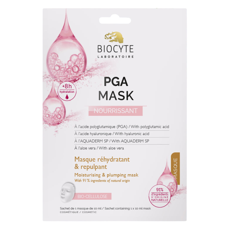 Biocyte PGA Mask Nourrissant sachet de 1 masque de 10ml