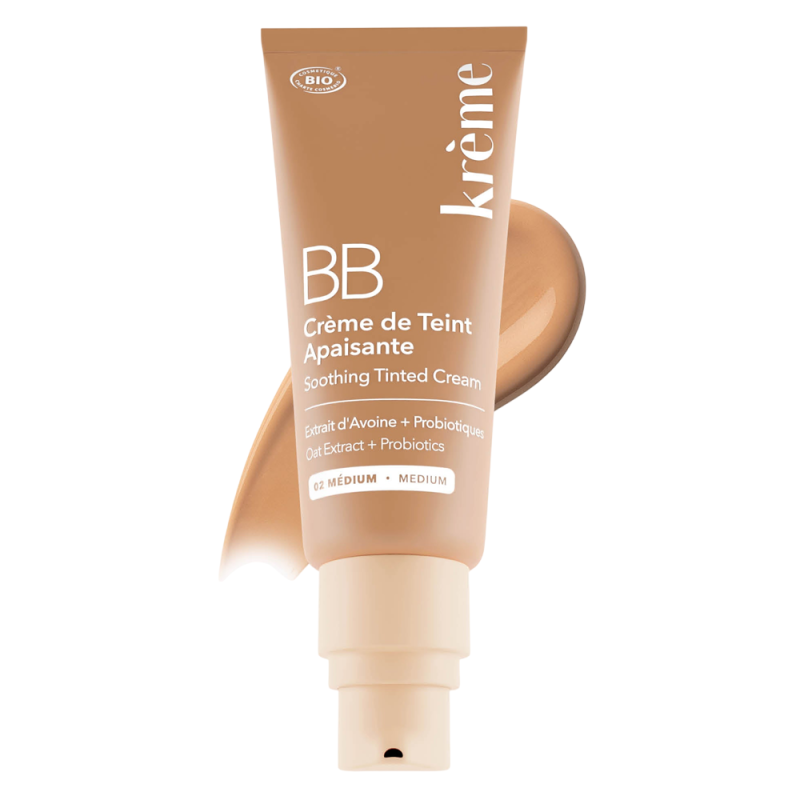 Krème BB Crème de Teint Apaisante bio 02 médium 40ml