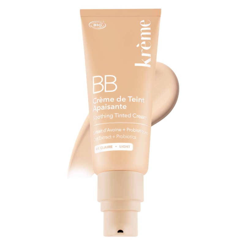 Krème BB Crème de Teint Apaisante bio 01 claire 40ml