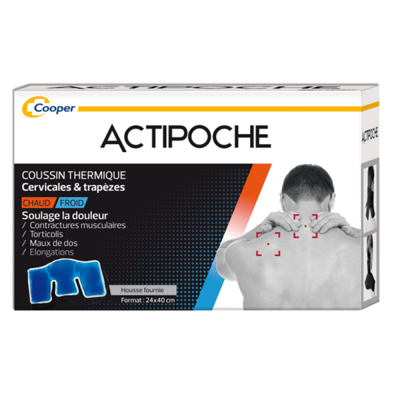 Actipoche Coussin Thermique Cervicales & Trapèzes