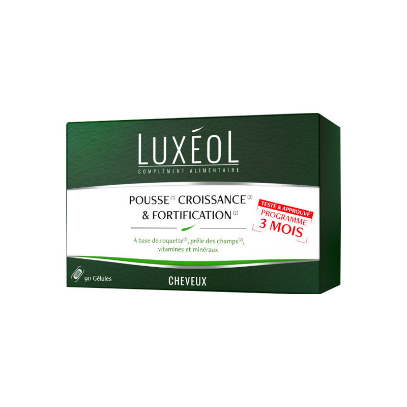Luxéol Pousse Croissance & Fortification 90 gélules