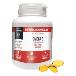 Dayang Oméga 3 Huile de Poisson EPA 18 - DHA 12 - 180 capsules