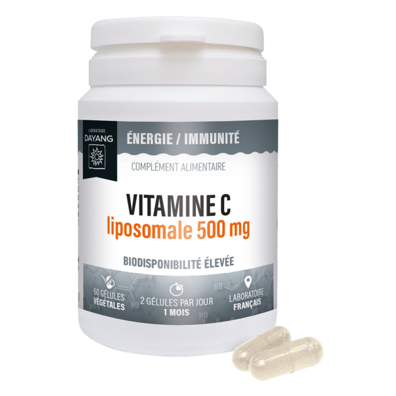 Dayang Vitamine C liposomale 500mg 60 gélules végétales