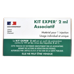 Edec Kit Exper' 2ml Trousse de prevention pour 1 injection