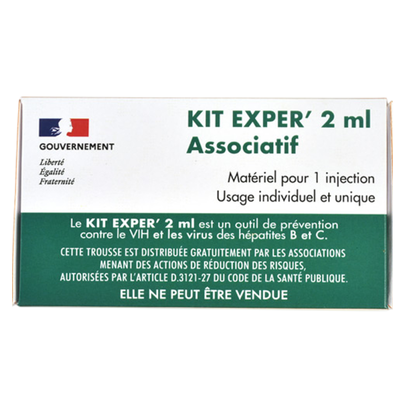 Edec Kit Exper' 2ml Trousse de prevention pour 1 injection