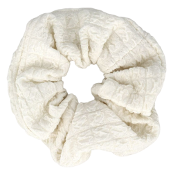 JCH Chouchou froissé Blanc